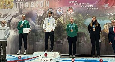 Trabzon’dan dönen Büyükşehir sporcuları Milli Takım biletini aldı