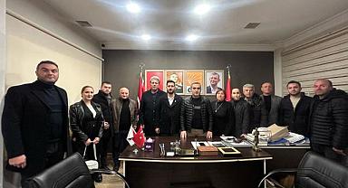 BAŞKAN YUNUS EMRE UZUN'DAN CHP ZİYARETİ