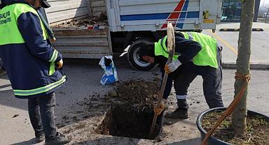 Büyükşehir ‘yeşil’ dokunuşla şehrin çehresini değiştiriyor