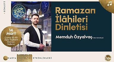 BÜYÜKŞEHİRDEN RAMAZAN İLAHİLERİ DİNLETİSİ PROGRAMI