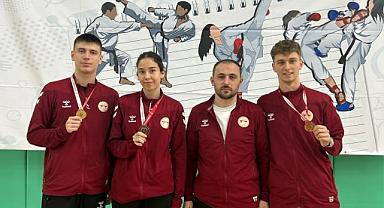 HENDEKLİ KARATECİLERDEN 3 MADALYA