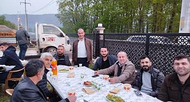 Kızanlık Muhtarı Osman Şahin’den Muhtarlara İftar Yemeği