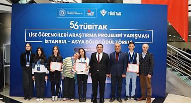 Liselilerden Tübitak'ta 4 Derece