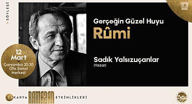 OSM’deki Ramazan programında Mevlâna konuşulacak