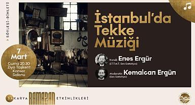 Ramazan buluşmalarında dolu dolu programlar: Söyleşi, dinleti, tiyatro…