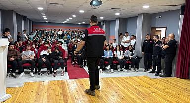 SAKE’DEN OKULLARDA TATBİKAT 