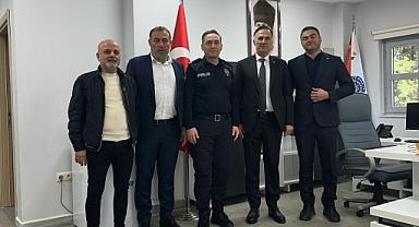 Hendekspor Yönetimi, Yeşil Yalovaspor maçı öncesi ziyaretlerde bulundu.