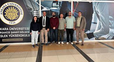 SUBÜ Hendek MYO Yönetimi, Ankara OSB'de bulunan MYO'LARI ziyaret etti.