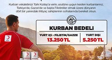 HENDEK KIZILAY ŞUBESİ KURBAN BAĞIŞ BEDELİNİ AÇIKLADI