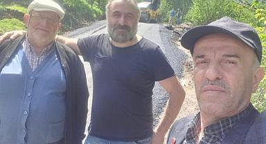 MUHTAR SARI'DAN BAŞKAN ALEMDAR'A YOL TEŞEKKÜRÜ