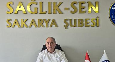 SAĞLIK SEN SAKARYA ŞUBE BAŞKANI ABDULLAH ARI 8. DÖNEM TOPLU SÖZLEŞME EYLEM PLANI HAKKINDA AÇIKLAMALARDA BULUNDU.