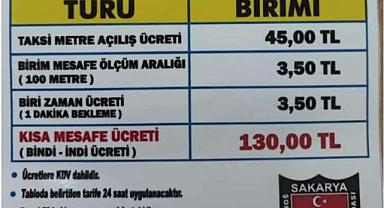 TİCARİ TAKSİ TAŞIMA ÜCRETLERİ ZAMLANDI