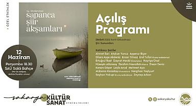 24. Uluslararası Sapanca Şiir Akşamları başlıyor