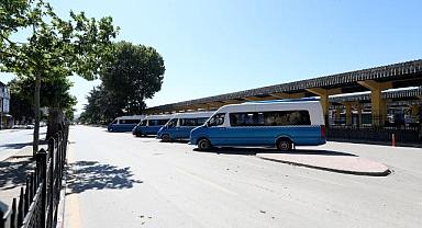 Gar Meydanı’ndaki minibüs ve dolmuşların yeni yeri belli oldu