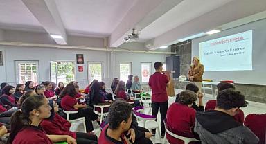 HENDEK İLÇE SAĞLIK MÜDÜRLÜĞÜNDEN GENÇLERE SAĞLIKLI YAŞAM KONUSUNDA FARKINDALIK SEMİNERİ