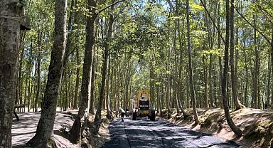 MAHALLELER ASFALT BEKLERKEN, SALMAN DEDE ASFALTLANDI