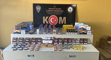 Sakarya Emniyetinden kaçakçılık operasyonu!