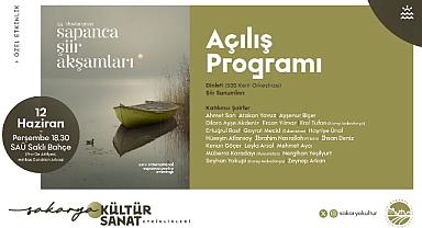 Sapanca Şiir Akşamları Başlıyor