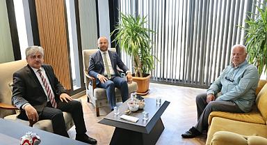 Vali Rahmi Doğan’dan Başkan Alkaş’a ziyaret!