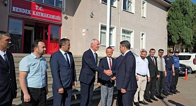 Yeni Kaymakam, karşılama töreniyle göreve başladı