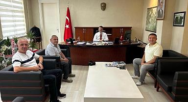 Gazetecilerden Kaymakam Gökpınar’a Hayırlı Olsun Ziyareti