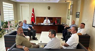 GÜRCÜLER, YENİ KAYMAKAMI ZİYARET ETTİ