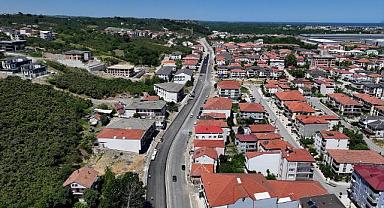 Karasu’nun en işlek güzergahı yepyeni bir yüze kavuşuyor