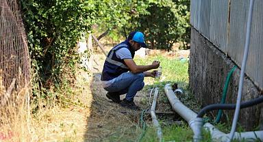 Kesintilere neden olan kaçak kullanımı engellemek için ekipler 24 saat sahada