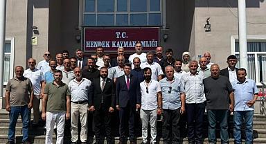 Muhtarlardan, Yeni Kaymakama Hayırlı Olsun Ziyareti! 