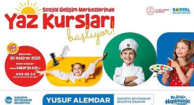 SGM yaz kurslarına kayıtlar başlıyor