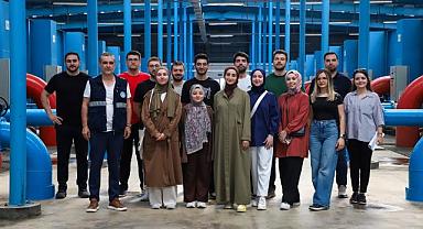 Tıp Fakültesi son sınıf öğrencileri suyun serüvenini yerinde inceledi.