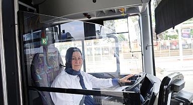 Toplu taşımaya kadın eli değdi!