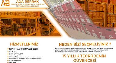 ADA BERRAK ELEKTRİK YENİLENEN YÜZÜYLE AÇILIYOR!