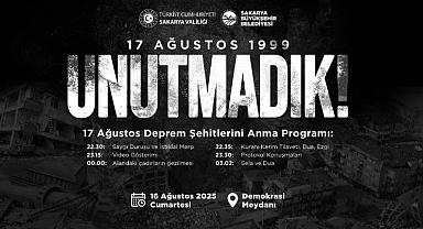 Depremin 26. yılı Demokrasi Meydanı’nda anılacak