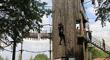 Macera Park’ta heyecan dolu anlar yaşadılar!