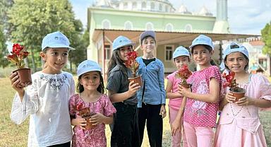 Minik bahçıvanlar geleceğe yeşil miras bırakıyor