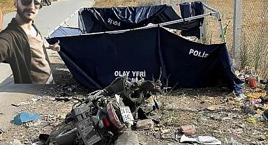 MOTOSİKLET SÜRÜCÜSÜ ÖLDÜ!