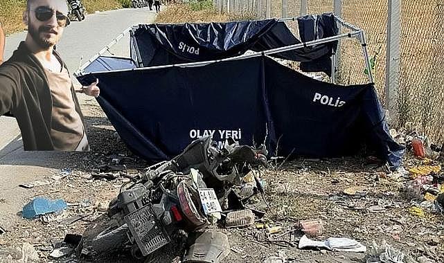MOTOSİKLET SÜRÜCÜSÜ ÖLDÜ!