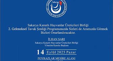 BAŞKAN SARI'DAN 2.GELENEKSEL TAVUK ŞENLİĞİNE DAVET VAR