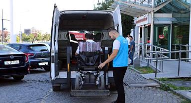 Büyükşehir’den Özel Gereksinimli Vatandaşlara Ulaşım Desteği