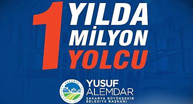 ADARAY’la 1 Yılda 1 Milyon Yolcu