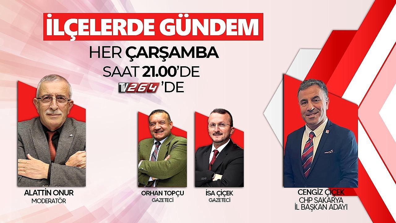 BU AKŞAM TV 264'TE HENDEK KONUŞULACAK!