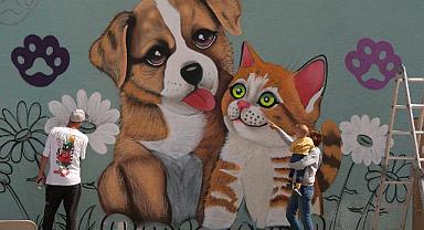 Doğal Yaşam Kampüsü’ne Anlam Katan Grafiti Sanatı