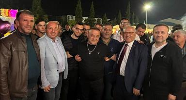 FESTİVAL ALANINDA BAŞKAN ATA VE BAHADIR'A YOĞUN İLGİ!