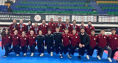 Hendekli Karateciler Elazığ'da Madalya Avında