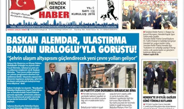 KAÇIRANLAR İÇİN HENDEK GERÇEK HABER'İN EYLÜL 2025 SAYISI