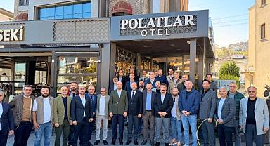  MHP İL BAŞKANI ALKAŞ İŞ DÜNYASIYLA BULUŞTU