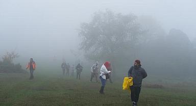 Sisler içindeki Kılıçkaya’da büyüleyici gün