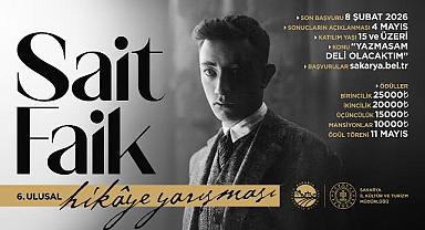 6. Ulusal Sait Faik Hikâye Yarışması Başlıyor