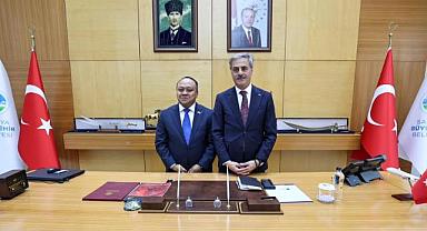 Endonezya Büyükelçisi Purnama’dan Büyükşehir Ziyareti